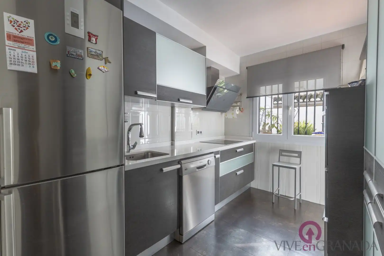 Cocina de Casa adosada en venta en Maracena con Terraza y Balcón