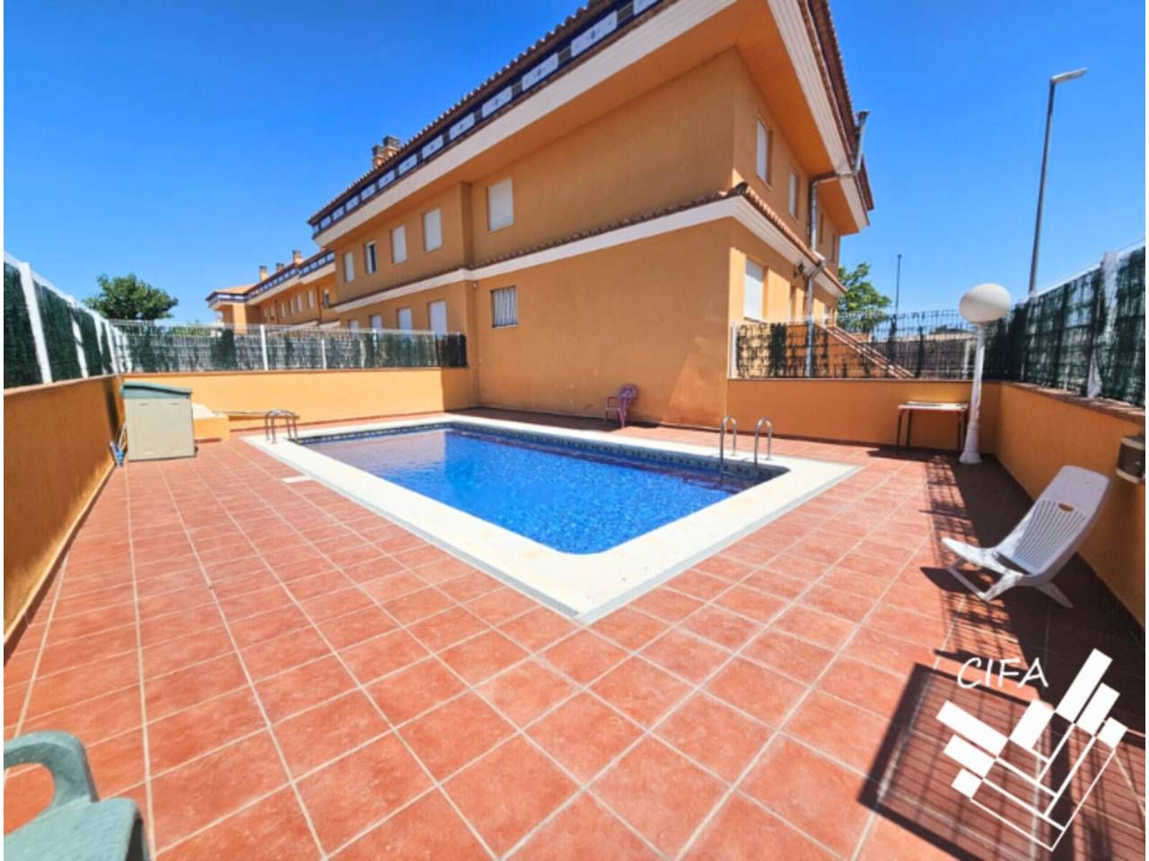 Swimming pool of Single-family semi-detached for sale in Sant Mateu  with Air Conditioner, Heating and Furnished