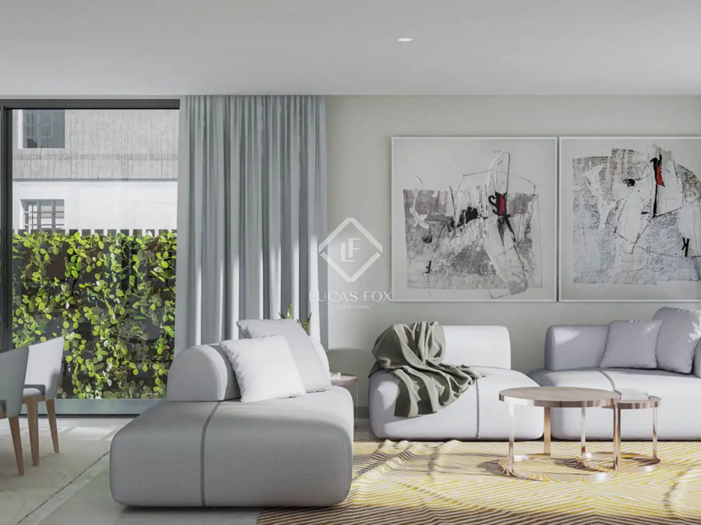 Living room of Houses for sale in Santa Eulària des Riu  with Air Conditioner, Private garden and Terrace