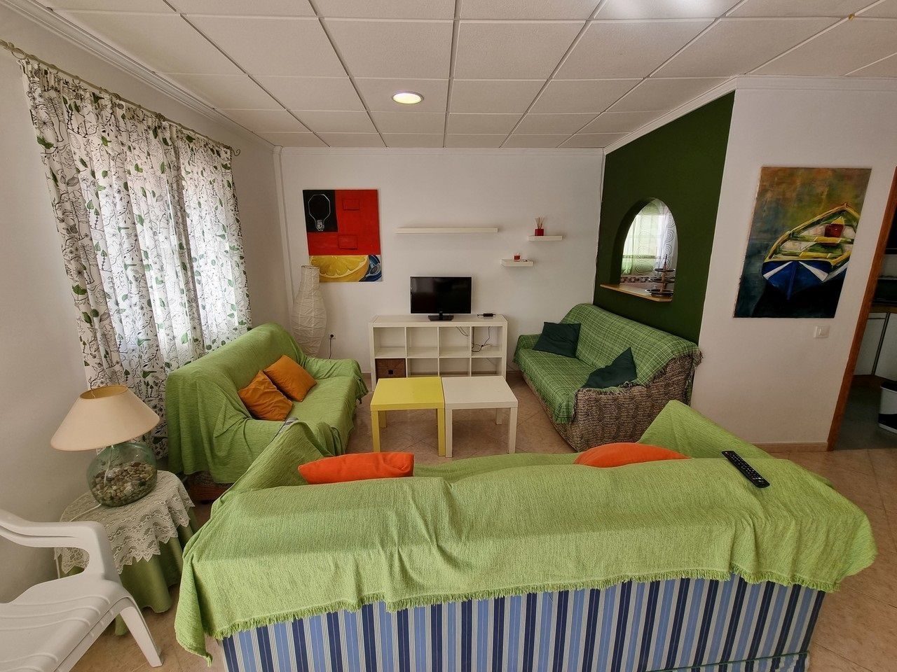 Sala d'estar de Pis en venda en Mojácar