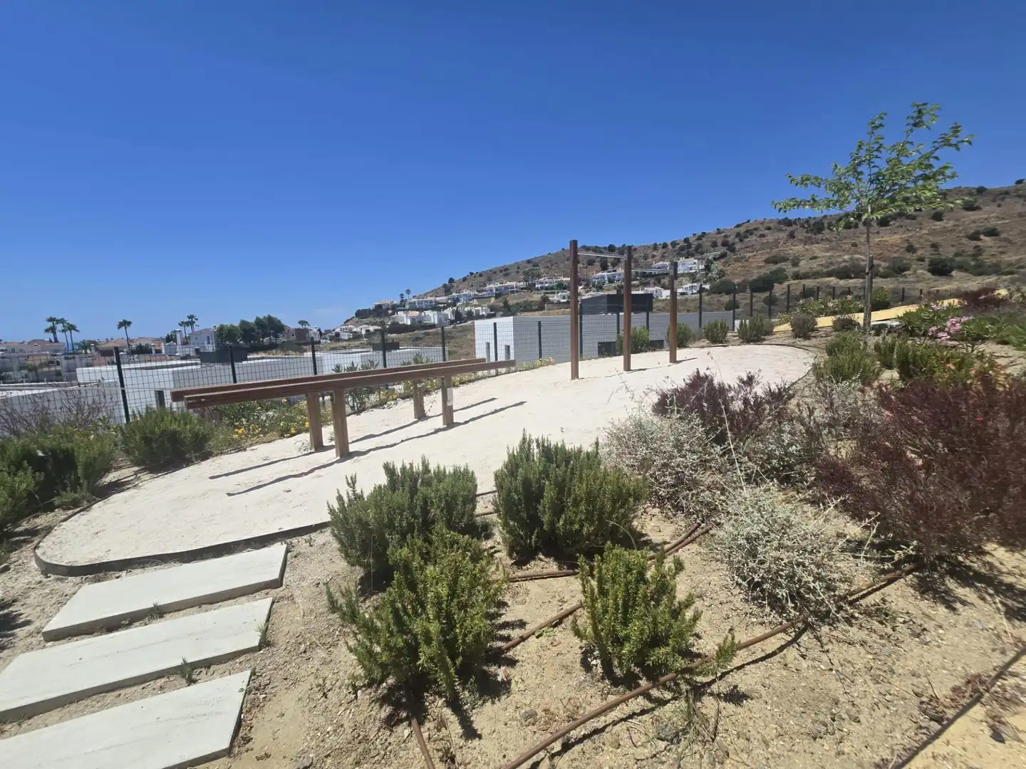 Terrassa de Casa o xalet en venda en Mijas amb Aire condicionat, Terrassa i Piscina comunitària