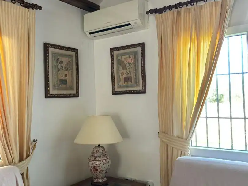Living room of Houses for rent in Jávea / Xàbia  with Air Conditioner and Terrace
