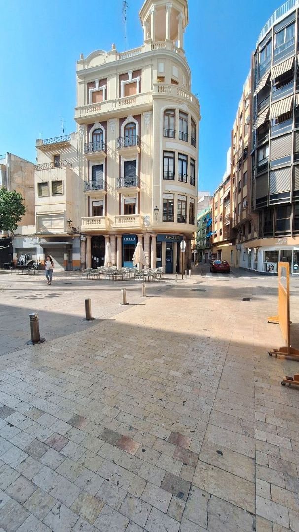 Vista exterior de Pis en venda en Alzira amb Aire condicionat, Parquet i Balcó