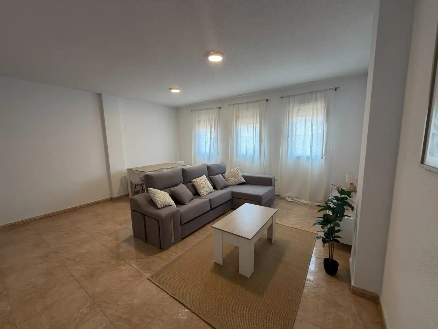 Sala de estar de Piso en venta en Callosa d'en Sarrià con Balcón
