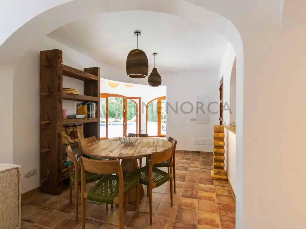 Comedor de Finca rústica en venta en Ferreries con Piscina