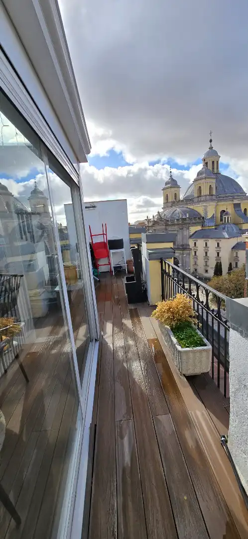 Terraza de Ático en venta en Madrid con Aire acondicionado, Calefacción y Parquet
