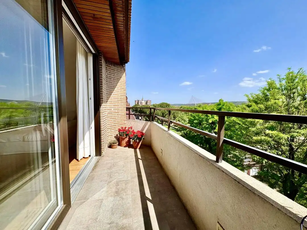 Balcony of Duplexes for sale in Talavera de la Reina  with Air Conditioner, Terrace and Balcony