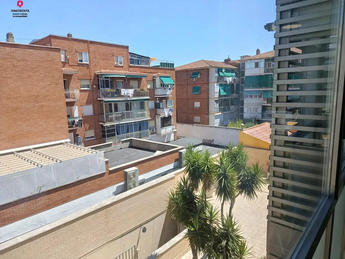 Außenansicht von Wohnungen zur Miete in Madrid mit Klimaanlage, Heizung und Parkett