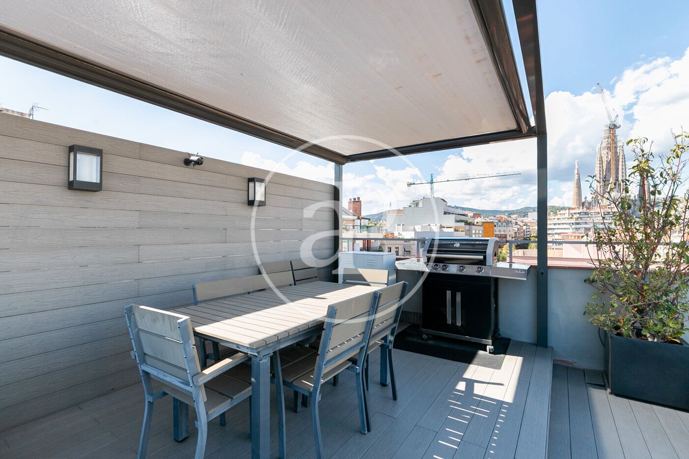 Terraza de Ático en venta en  Barcelona Capital con Aire acondicionado, Calefacción y Terraza