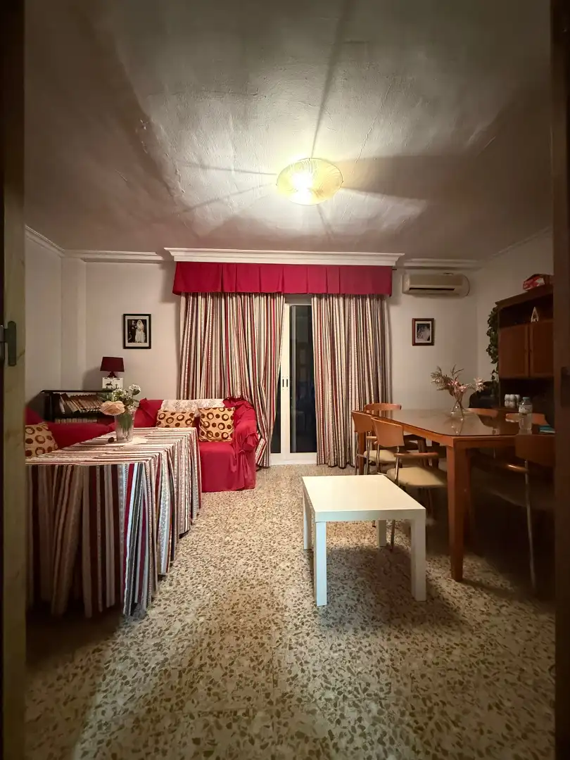 Wohnzimmer von Wohnung zum Verkauf in Sevilla mit Klimaanlage, Terrasse und Möbliert