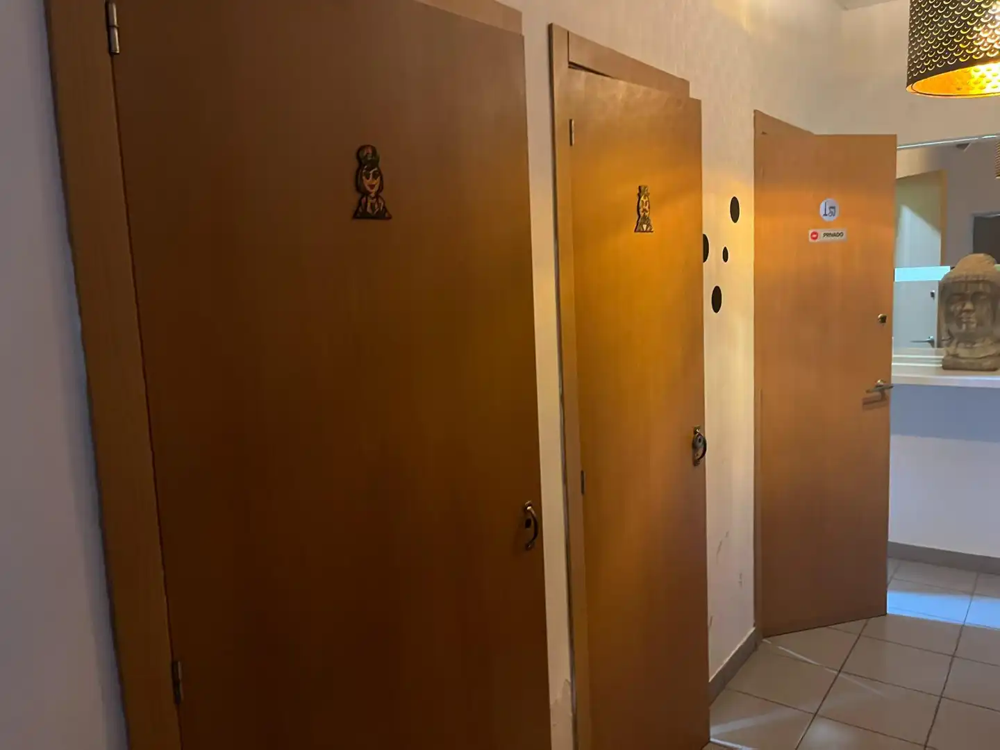 Badezimmer von Geschaftsraum zur Miete in Rincón de la Victoria mit Klimaanlage und Möbliert