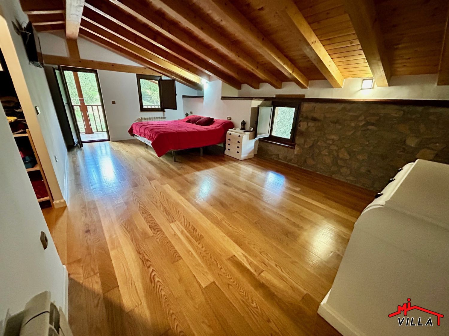 Bedroom of House or chalet for sale in Rasines  with Heating and Terrace