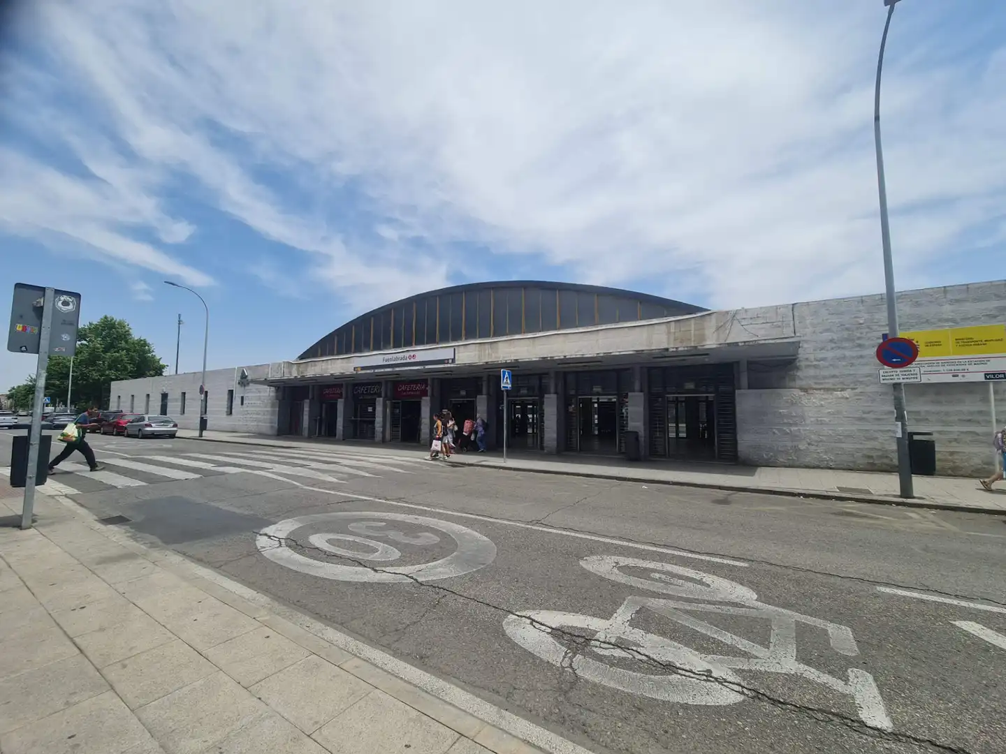 Exterior view of Flat for sale in Fuenlabrada  with Air Conditioner, Heating and Parquet flooring