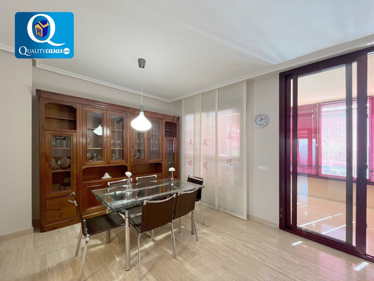 Dining room of Flat to rent in Alicante / Alacant  with Air Conditioner, Heating and Terrace