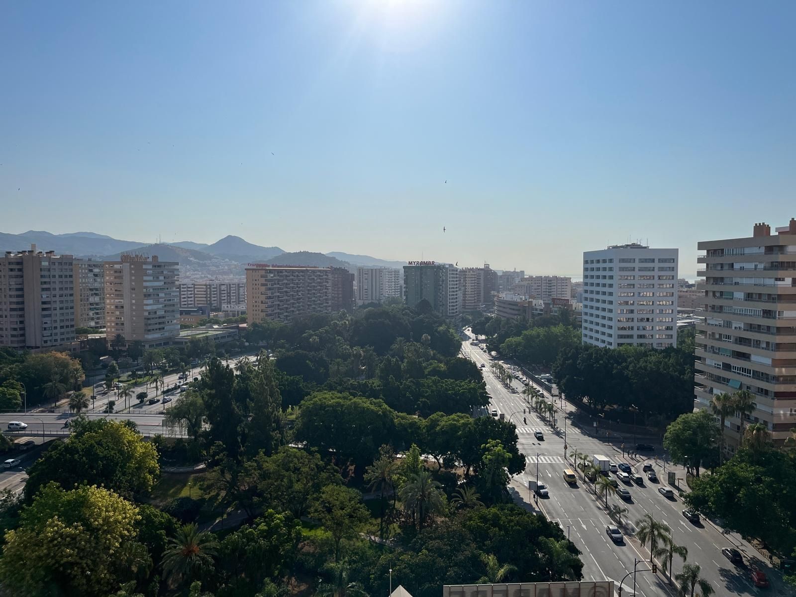 Exterior view of Flat for sale in Málaga Capital  with Air Conditioner, Heating and Terrace