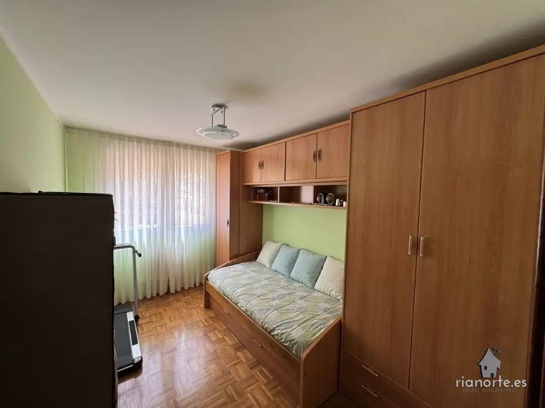 Bedroom of Flat for sale in Ribadesella  with Heating, Terrace and Furnished