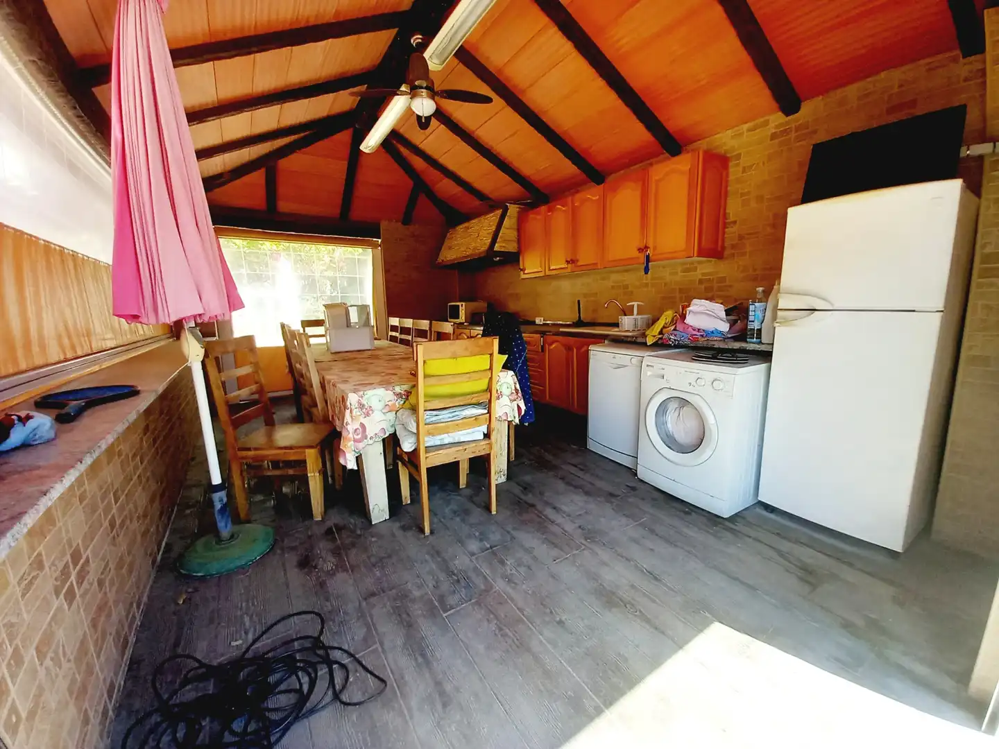 Cocina de Casa o chalet en venta en Benidorm con Aire acondicionado, Jardín privado y Terraza