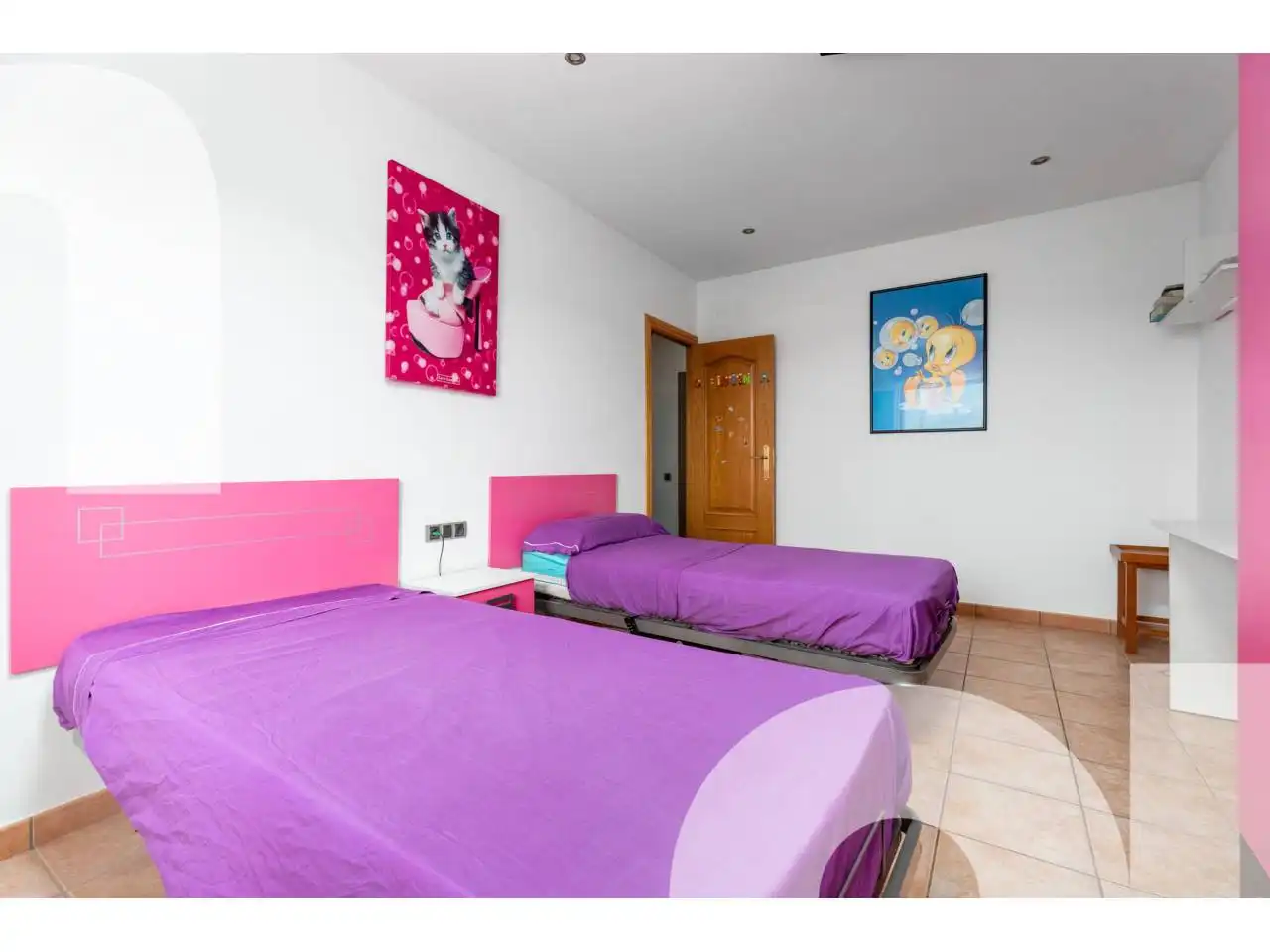 Bedroom of Country homes for sale in Les Franqueses del Vallès  with Air Conditioner, Heating and Private garden