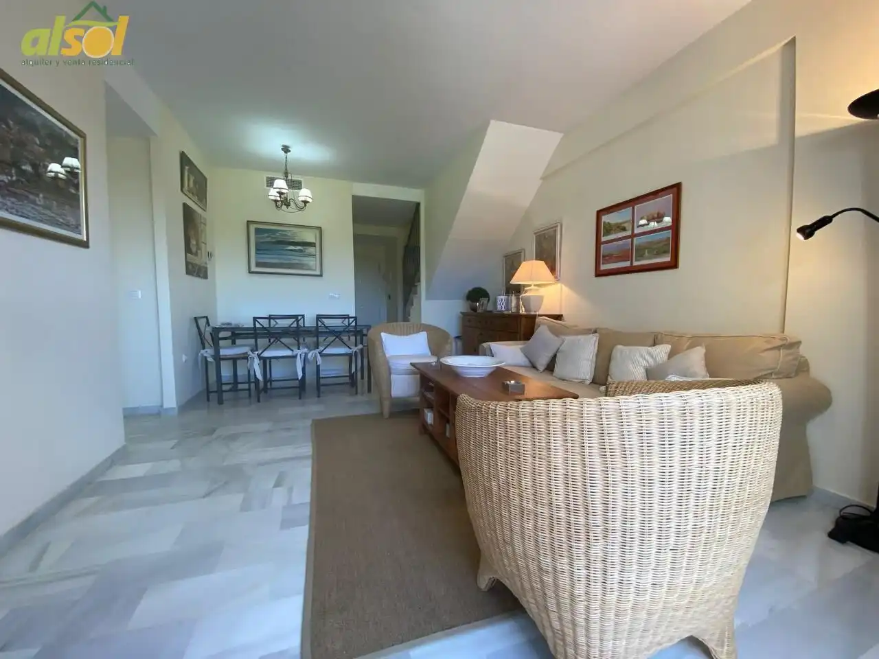 Living room of Attic for sale in Rota  with Air Conditioner, Terrace and Storage room