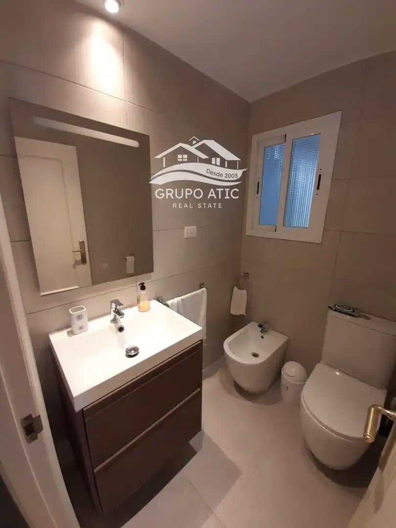 Badezimmer von Wohnungen zur Miete in Burriana / Borriana mit Heizung, Abstellraum und Möbliert