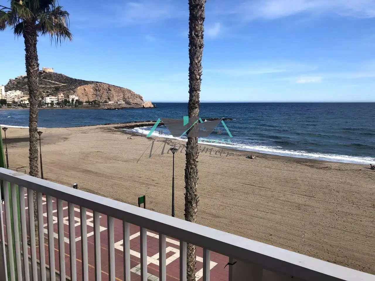 Dormitori de Pis de lloguer en Águilas amb Terrassa, Moblat i Balcó