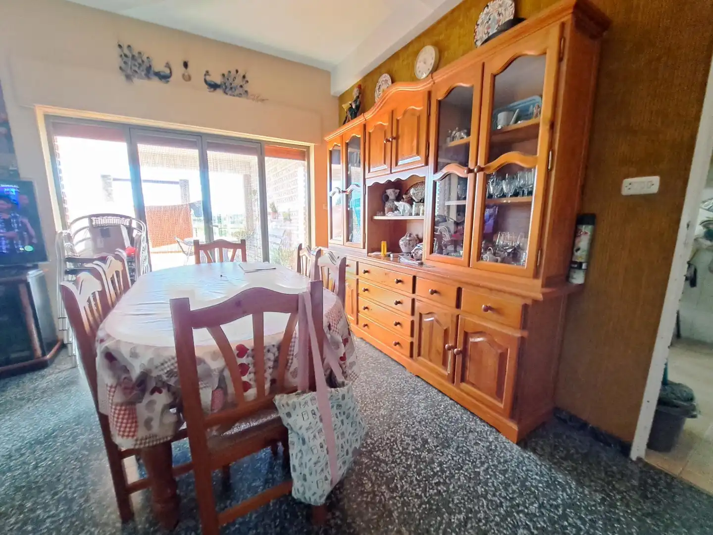 Comedor de Finca rústica en venta en La Pobla Llarga con Jardín privado, Terraza y Trastero