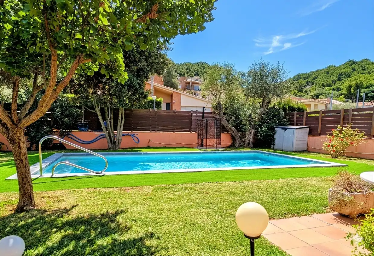Schwimmbecken von Haus oder Chalet zum Verkauf in Calonge i Sant Antoni mit Heizung, Privatgarten und Terrasse