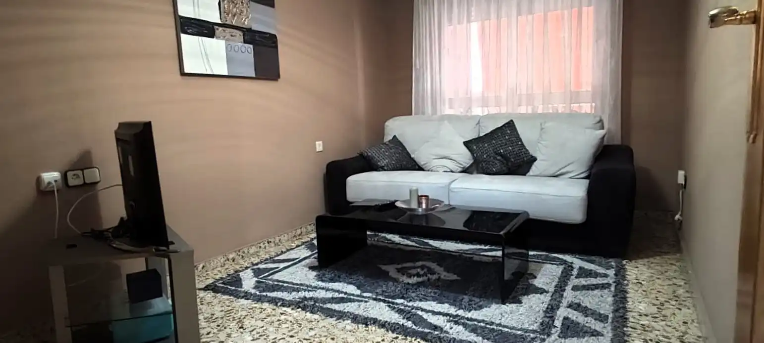 Sala d'estar de Pis en venda en Alicante / Alacant amb Aire condicionat i Terrassa