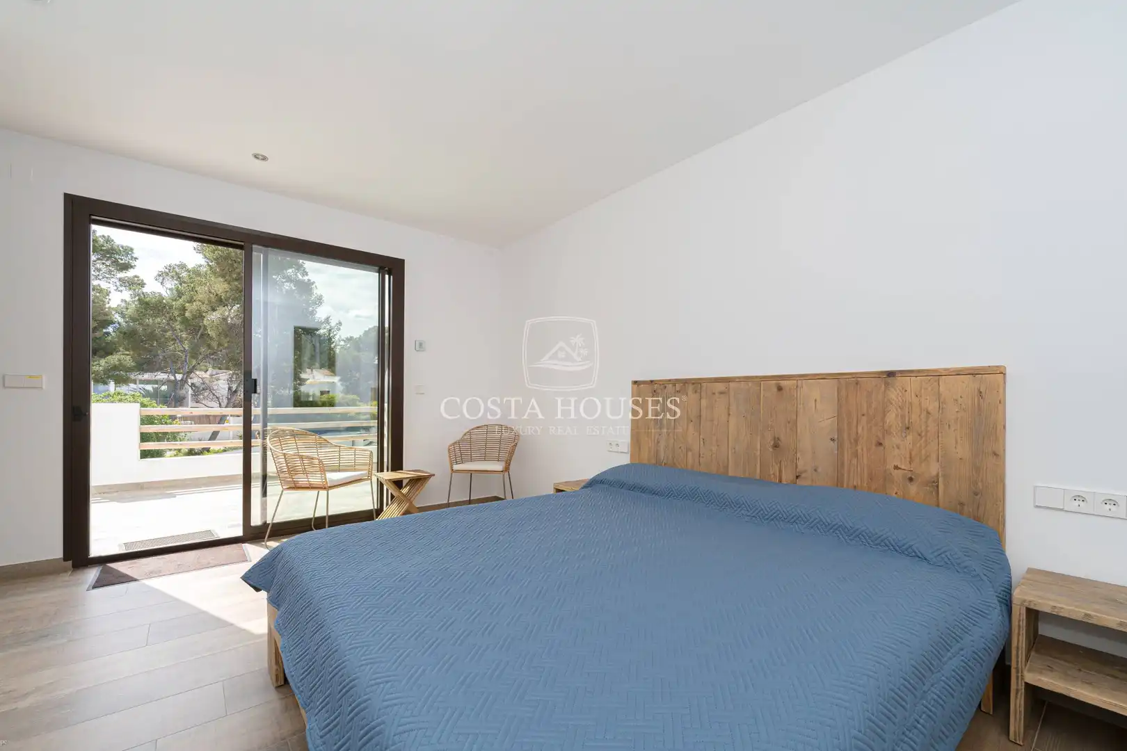 Bedroom of Houses for sale in Jávea / Xàbia  with Air Conditioner, Heating and Private garden
