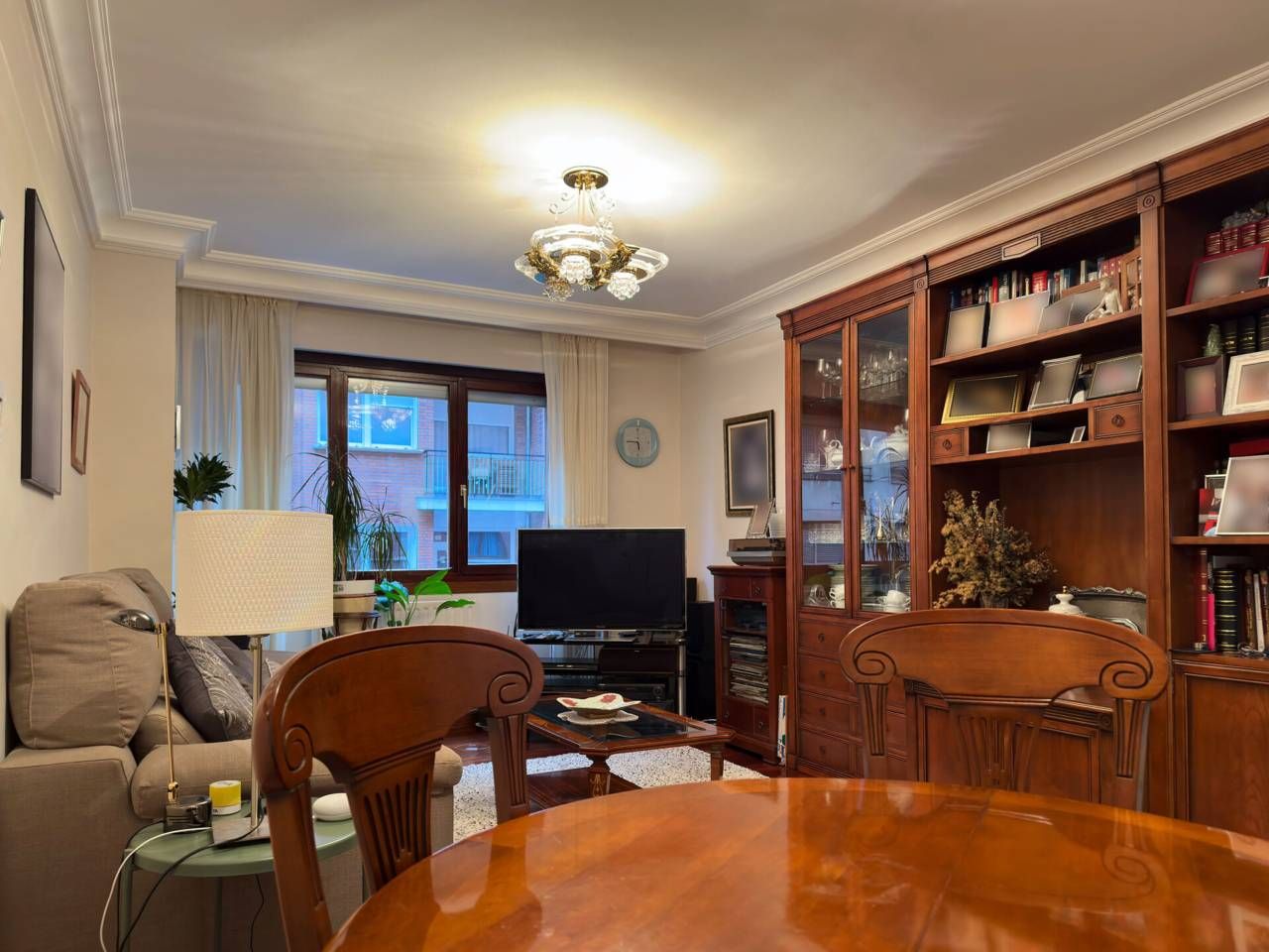 Sala d'estar de Pis en venda en Bilbao  amb Calefacció