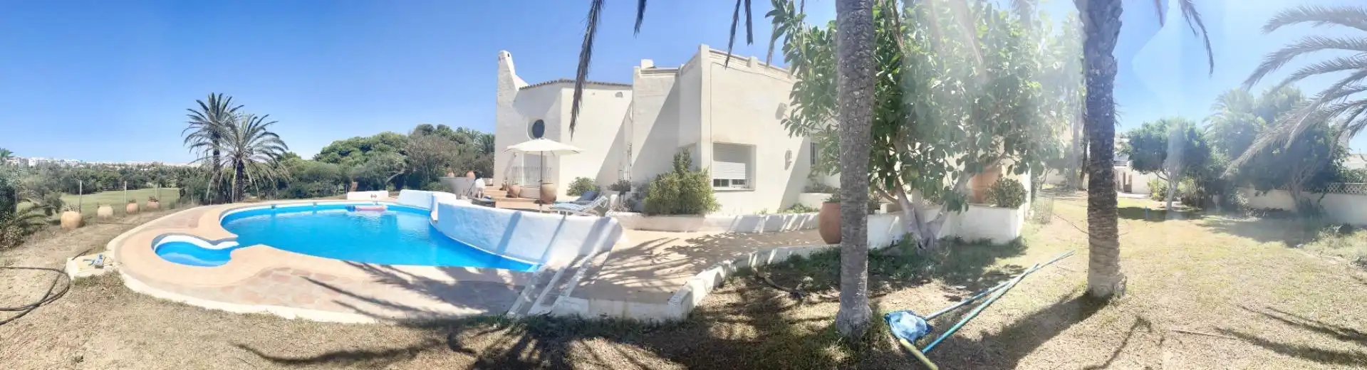Vista exterior de Casa o chalet en venta en El Ejido con Aire acondicionado, Calefacción y Jardín privado