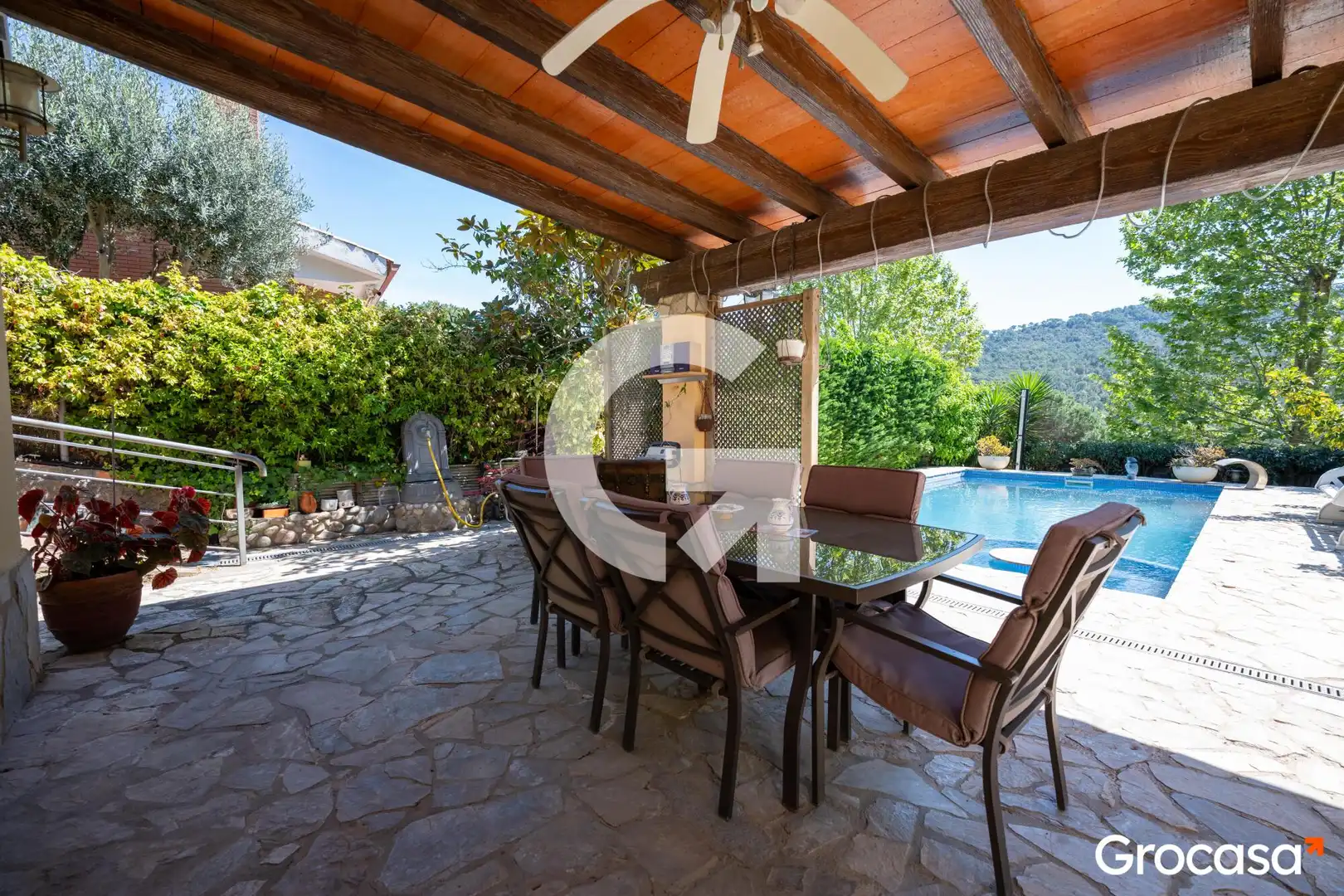 Terraza de Casa o chalet en venta en Argentona con Aire acondicionado, Calefacción y Jardín privado