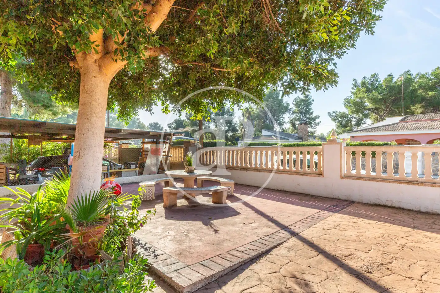 Garden of Houses for sale in Serra  with Air Conditioner, Heating and Private garden