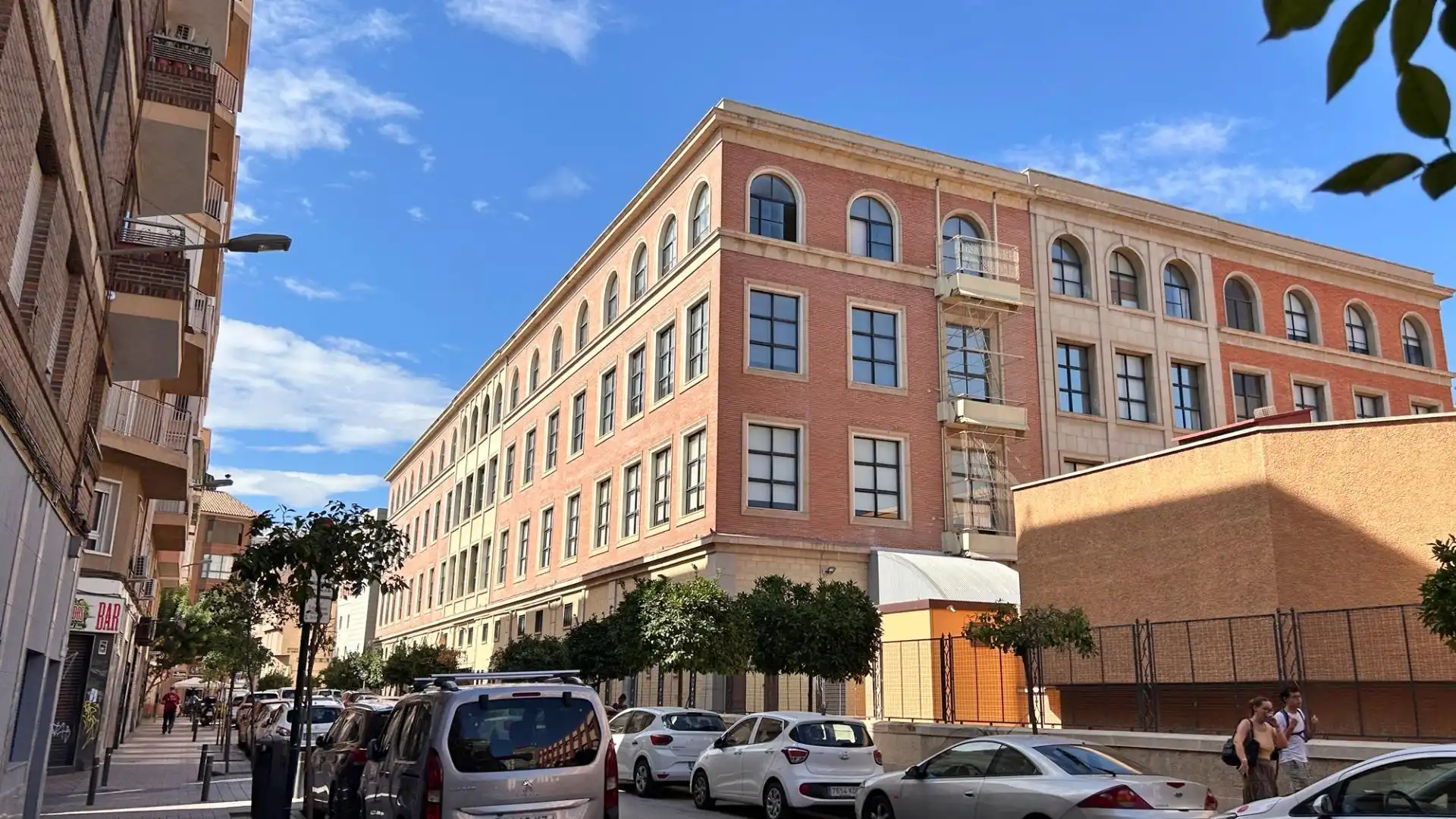 Vista exterior de Piso para compartir en Murcia con Terraza, Amueblado y Balcón