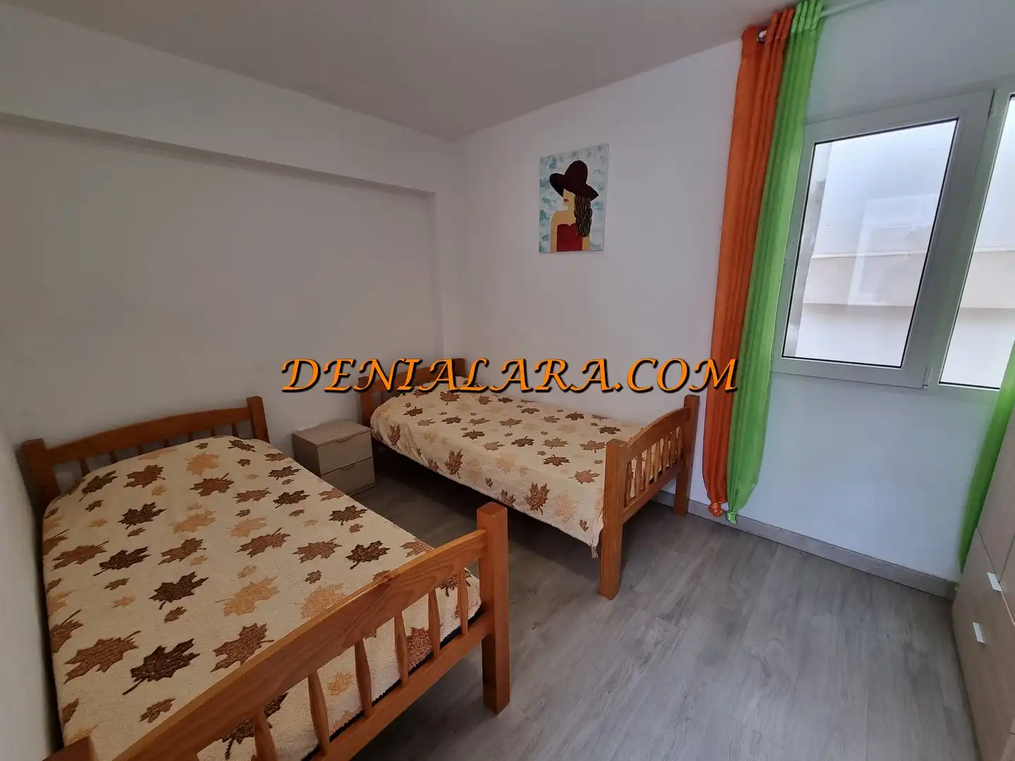 Bedroom of Flat for sale in Dénia  with Air Conditioner, Terrace and Furnished