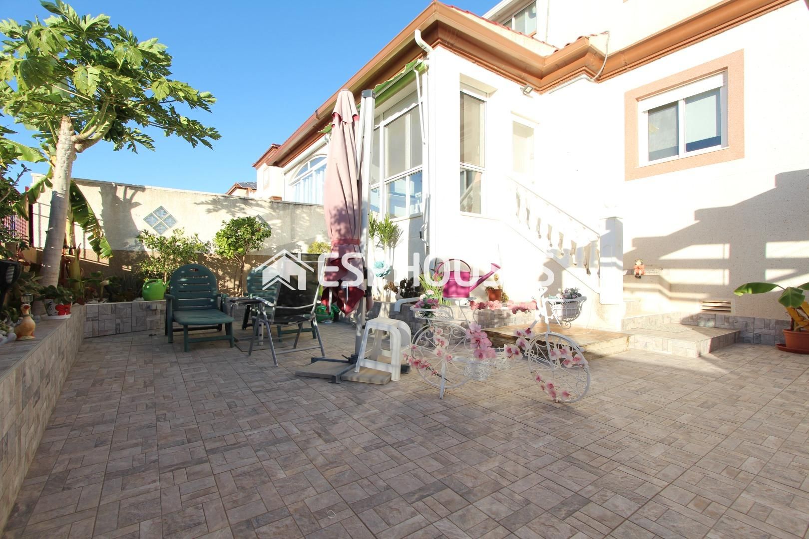 Terrace of Single-family semi-detached for sale in San Fulgencio  with Air Conditioner, Furnished and Balcony