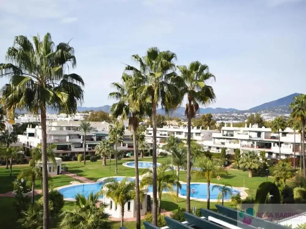 Exterior view of Flat for sale in Marbella  with Terrace and Community pool