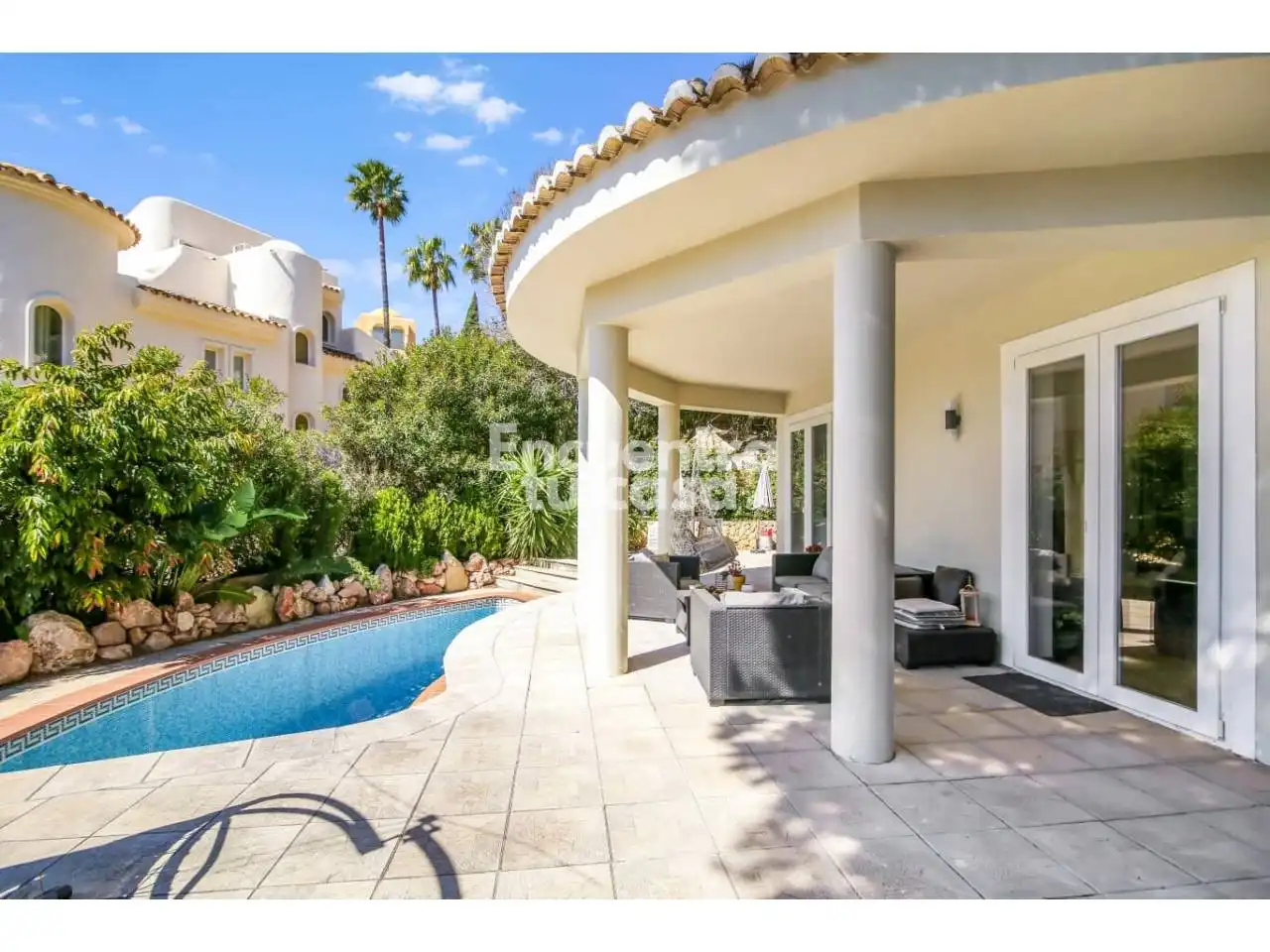 Vista exterior de Casa o chalet en venta en Altea con Aire acondicionado, Calefacción y Jardín privado