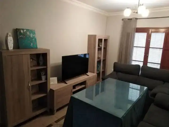 Living room of Detached homes for rent in Osuna  with Air Conditioner, Furnished and Balcony