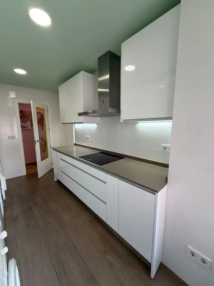 Cocina de Piso de alquiler en Madrid con Aire acondicionado, Calefacción y Parquet