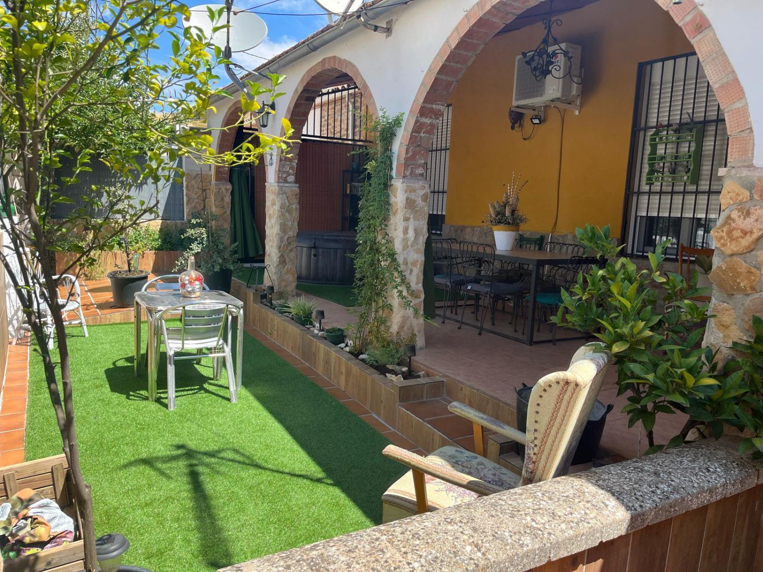 Terraza de Casa o chalet en venta en La Carolina con Aire acondicionado, Calefacción y Amueblado