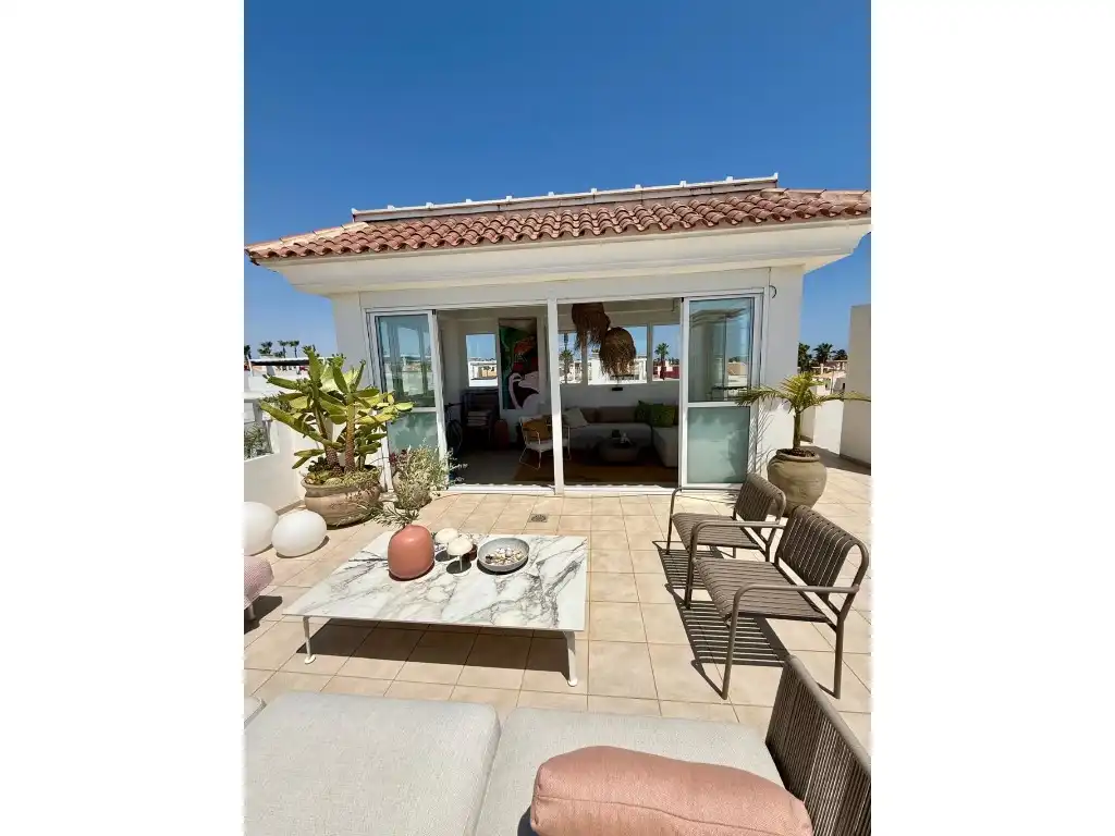 Terrace of Attic for sale in Rojales  with Air Conditioner, Furnished and Oven