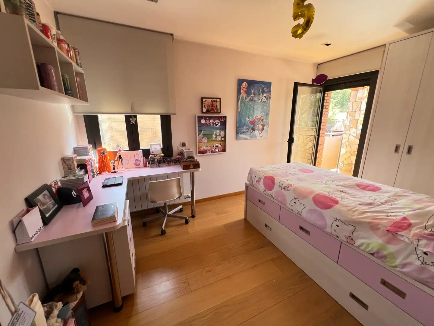 Dormitori de Casa o xalet en venda en La Roca del Vallès amb Aire condicionat, Calefacció i Jardí privat