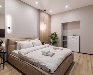 Bedroom of Flat to rent in Vigo   with Air Conditioner, Furnished and TV