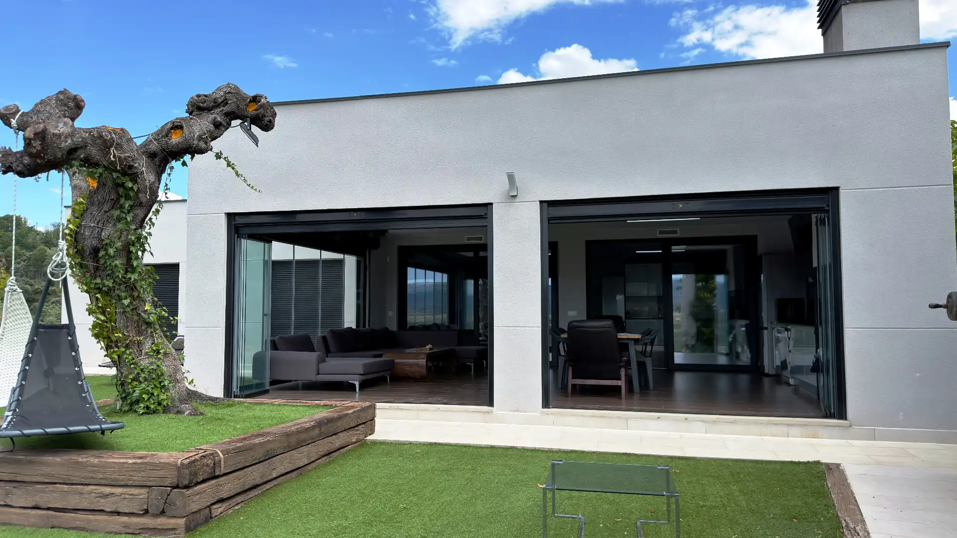 Terrasse von Haus oder Chalet zum Verkauf in Santa Cruz del Retamar mit Klimaanlage, Heizung und Privatgarten