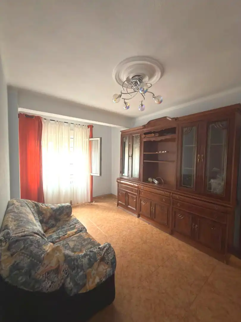 Sala d'estar de Pis en venda en Avilés amb Calefacció i Moblat
