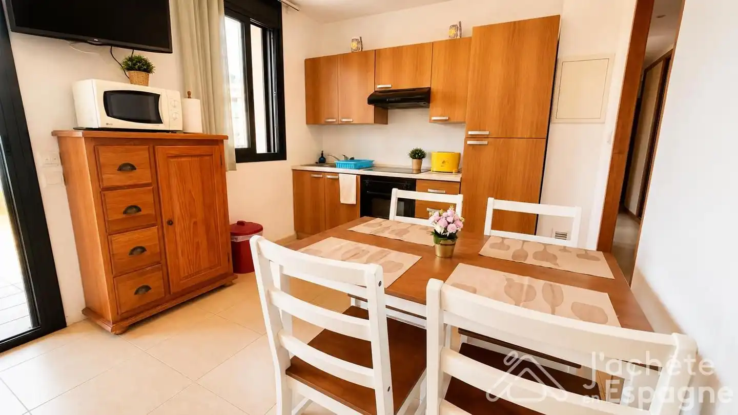 Cuina de Dúplex en venda en Cubelles amb Aire condicionat, Terrassa i Traster