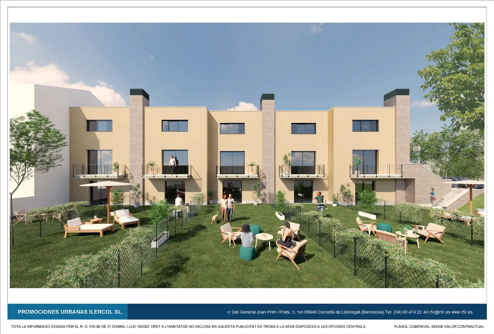 Adossat d'obra nova amb terrassa en venda a Avinguda Convent 39, imagen 6