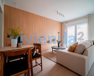 Living room of Flat to rent in  Madrid Capital  with Air Conditioner and Balcony