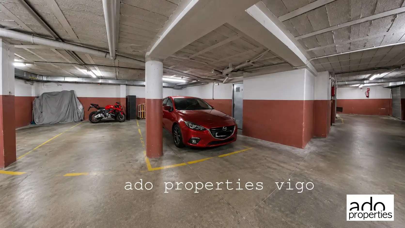Parking of Flat for sale in Redondela  with Heating, Furnished and Oven